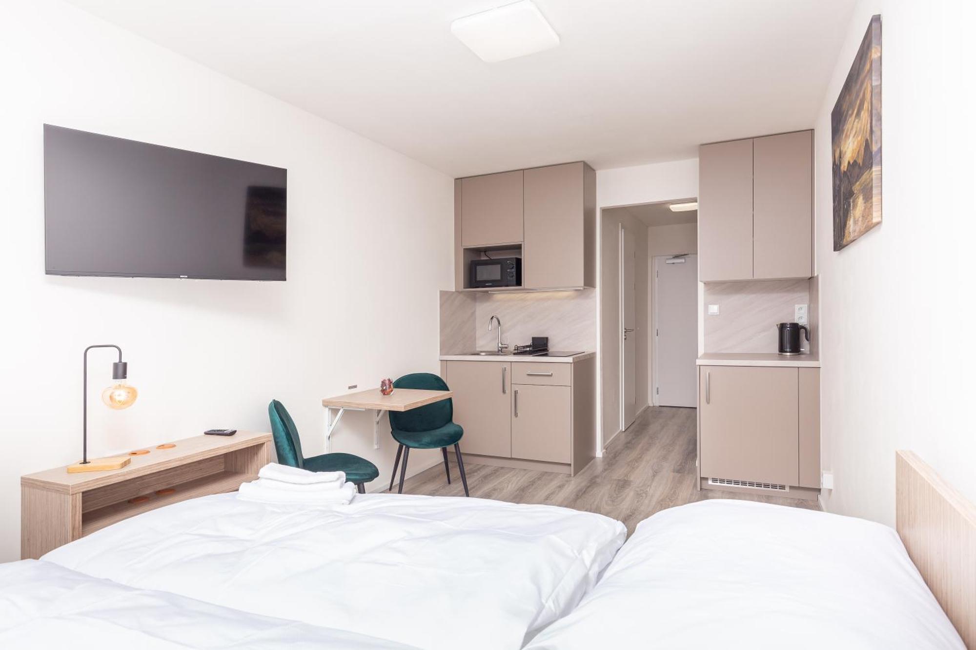 Skyline Prague Apartments Quarto foto