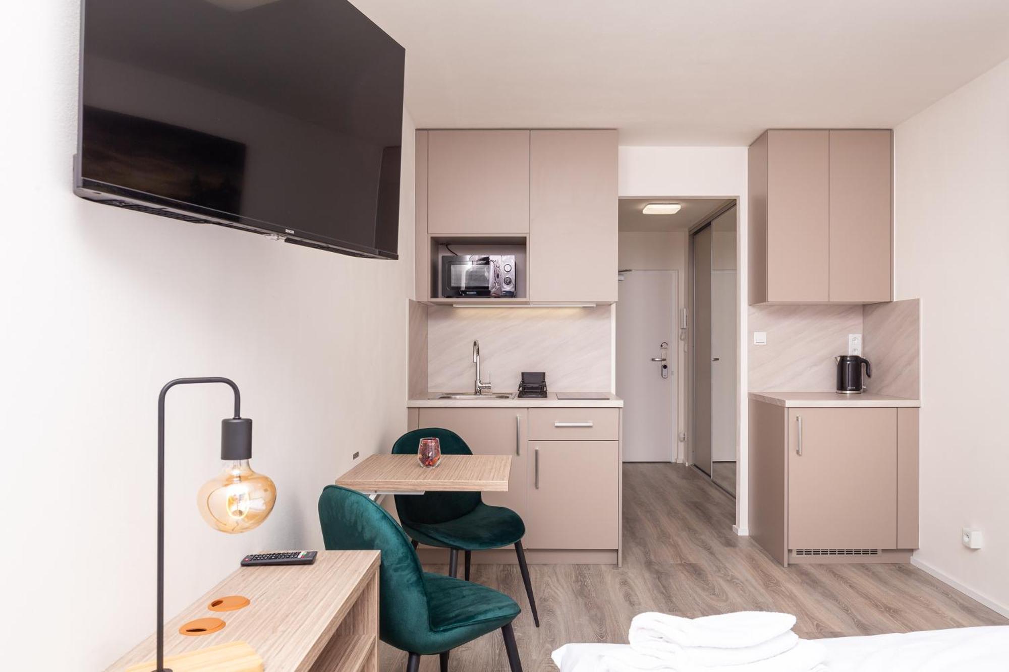 Skyline Prague Apartments Quarto foto